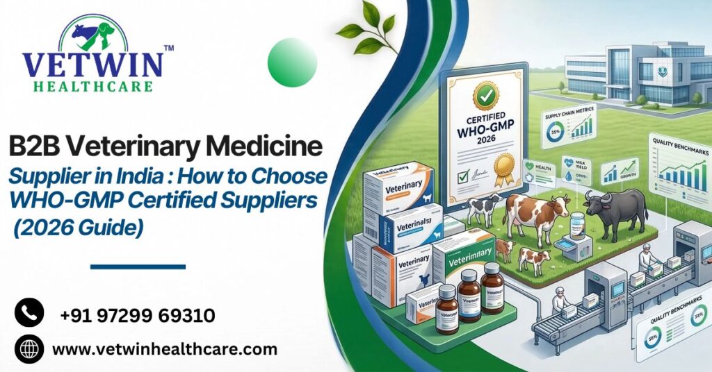 B2B Veterinary Medicine Supplier India: How to Choose WHO-GMP Certified Suppliers (2026 Guide)