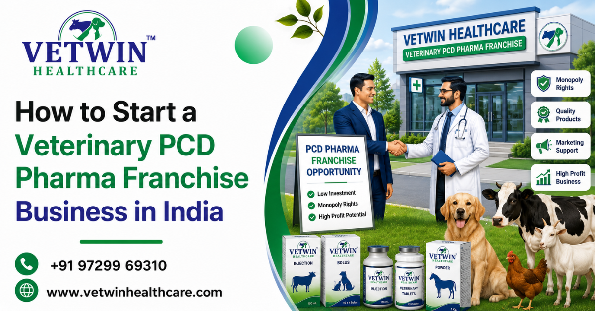 How to Start a Veterinary PCD Pharma Franchise Business in India 