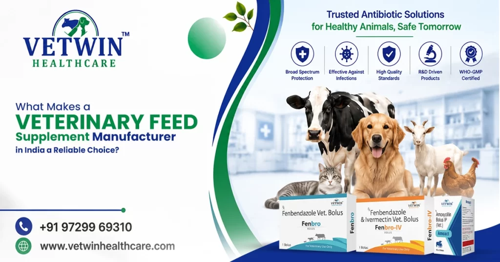Veterinary Feed Supplement Manufacturer in India